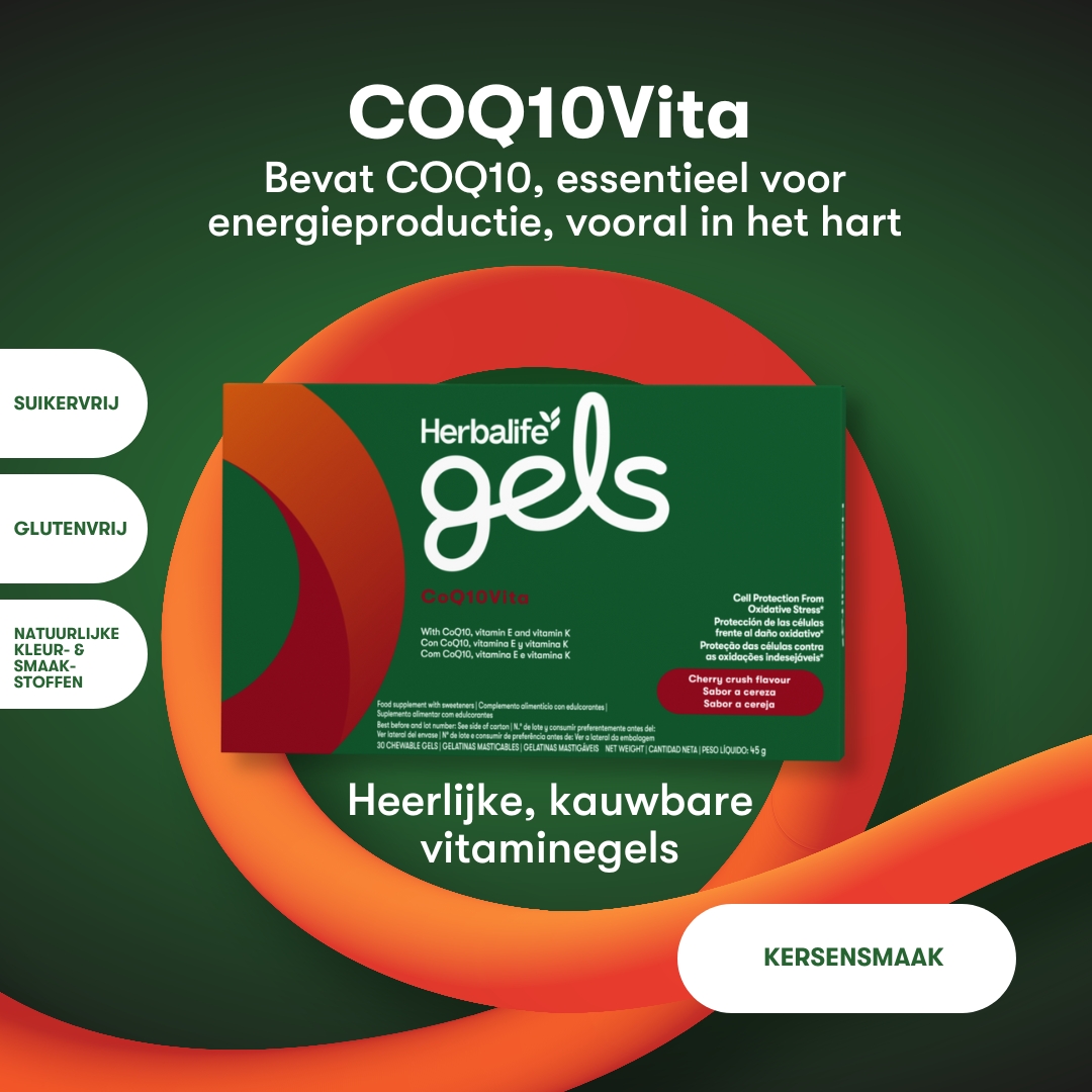 Herbalife Gels CoQ10Vita Kersen - 30 kauwbare gels - Afbeelding 2